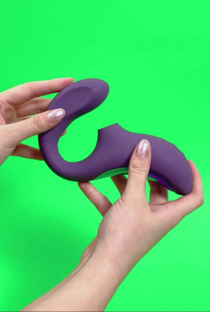 Sugador e Vibrador Sônico Triplo Enigma Wave