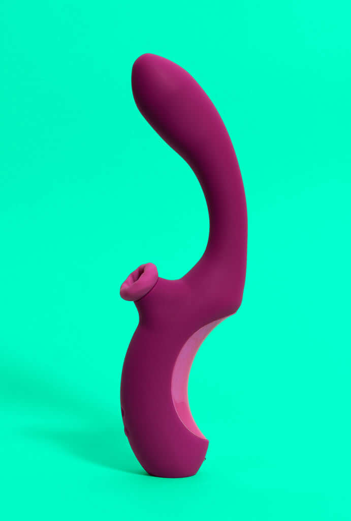 Vibrador e Sugador de Clitoris Momba foto lateral, pantynova | Sex Shop Produtos Eróticos Online