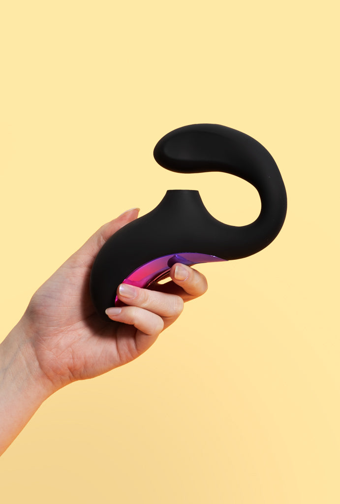 Sugador de Clitoris com vibrador penetrável, pantynova | Sex Shop Produtos Eróticos Online