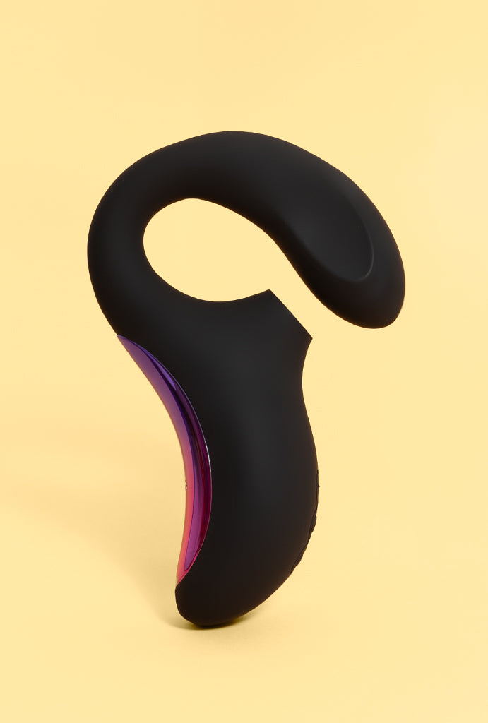 Sugador de Clitoris com vibrador penetrável foto de lado, pantynova | Sex Shop Produtos Eróticos Online